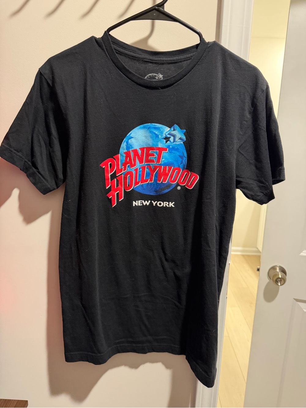 Planet Hollywood New York Black Graphic Tee